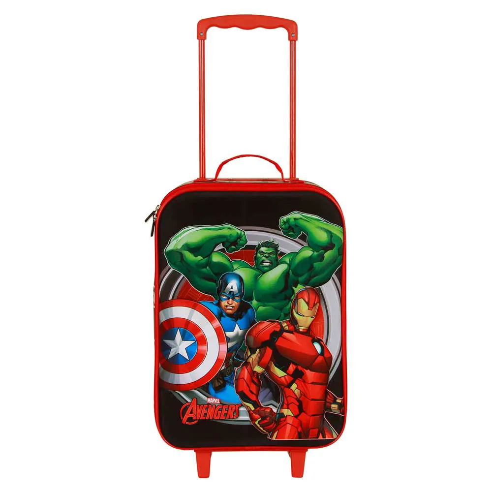 Karactermania Marvel The Avengers Almighty Soft 3d Trillekoffert, Red