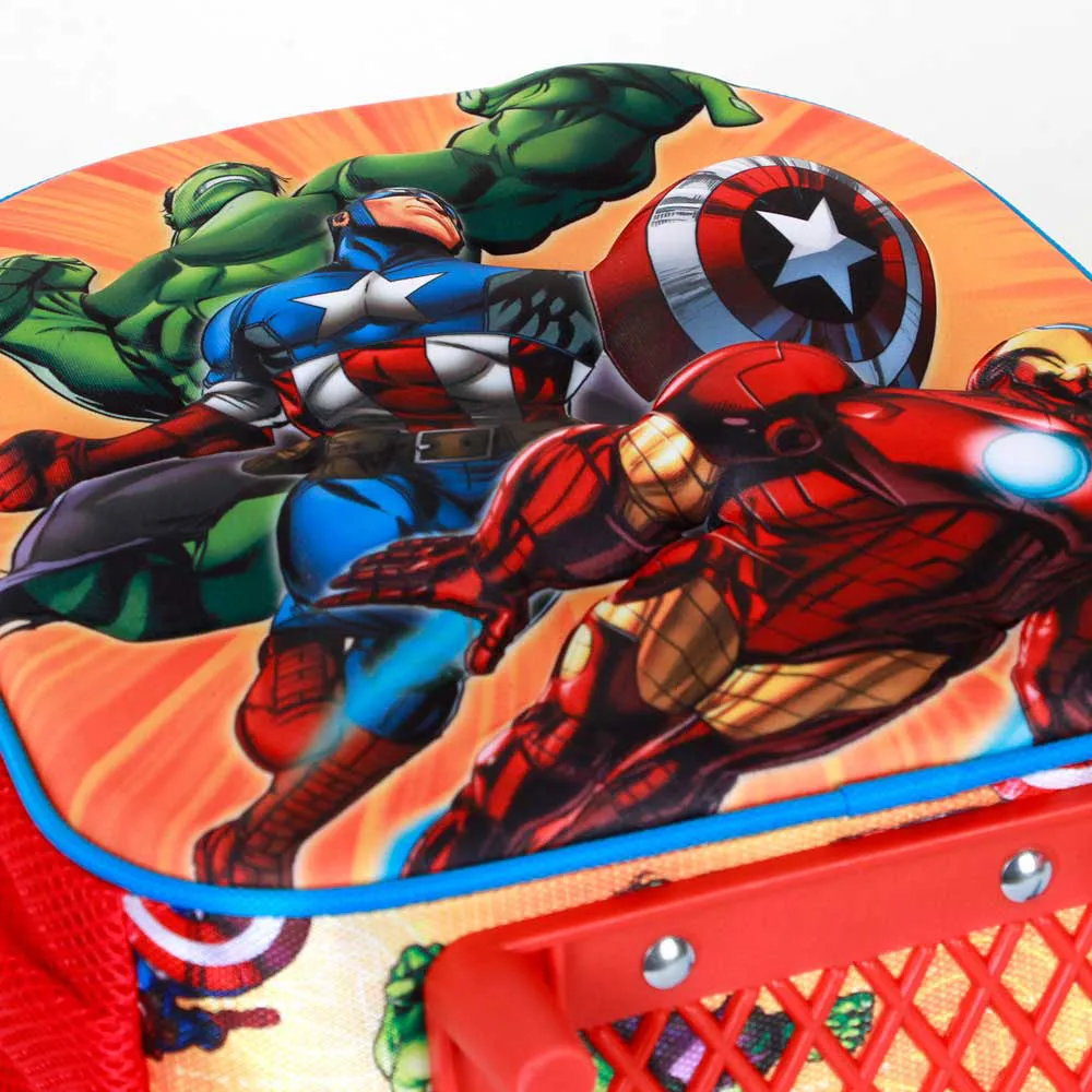 Karactermania Marvel The Avengers Attack 3d Ryggsekk Med Hjul, Red
