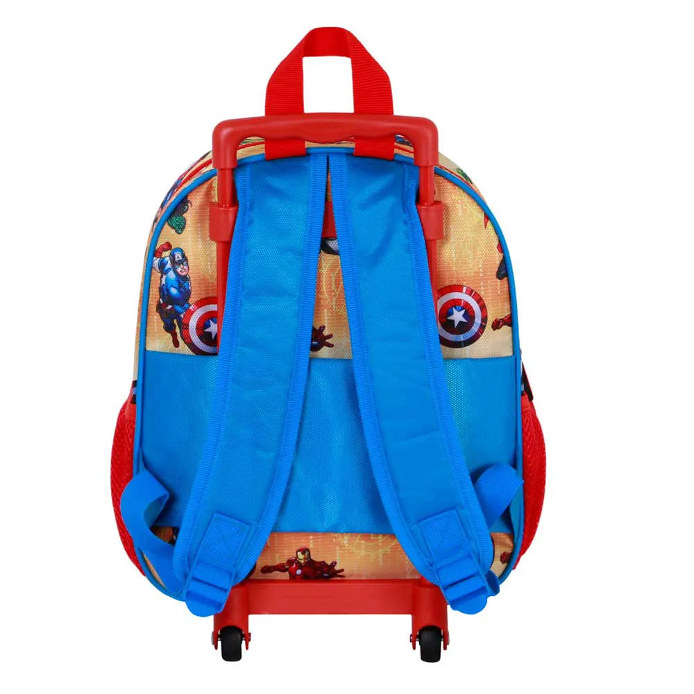 Karactermania Marvel The Avengers Attack 3d Ryggsekk Med Hjul, Red