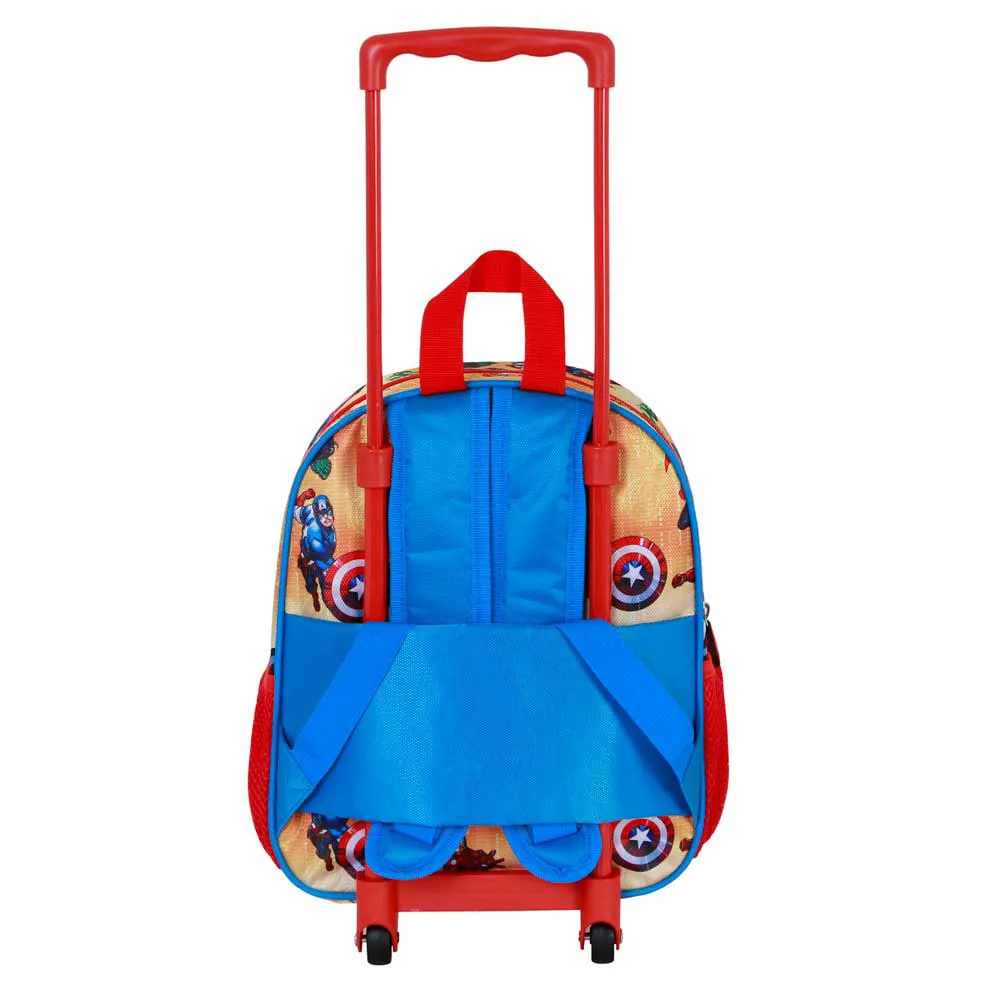 Karactermania Marvel The Avengers Attack 3d Ryggsekk Med Hjul, Red