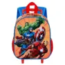 Karactermania Marvel The Avengers Attack 3d Ryggsekk Med Hjul, Red