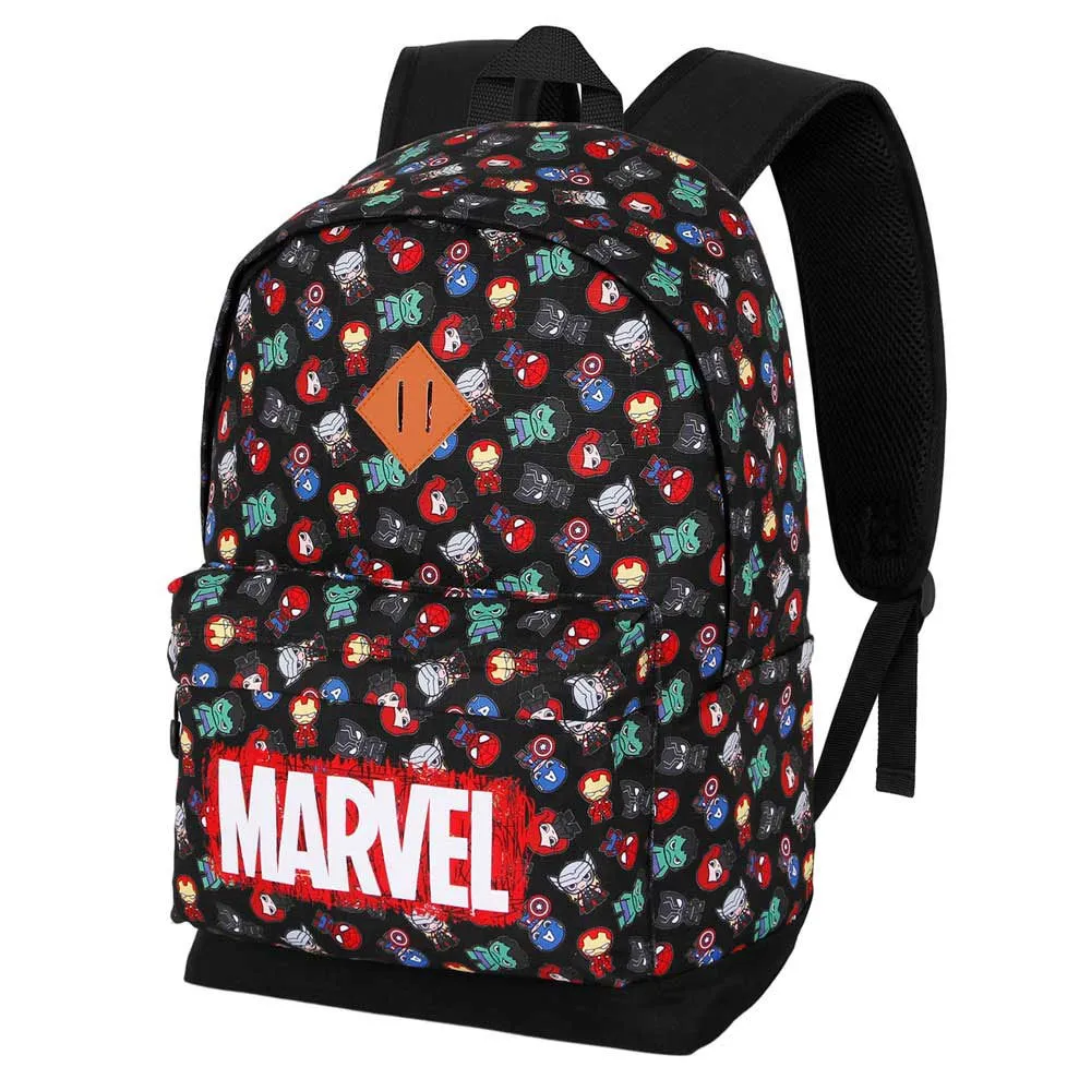 Karactermania Marvel The Avengers Chibi Plus Hs Ryggsekk, Black Karactermania Marvel The Avengers Chibi Plus Hs Ryggsekk, Black