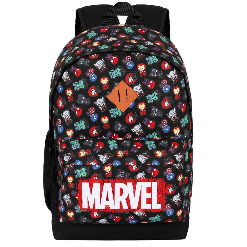 Karactermania Marvel The Avengers Chibi Plus Hs Ryggsekk, Black Karactermania Marvel The Avengers Chibi Plus Hs Ryggsekk, Black