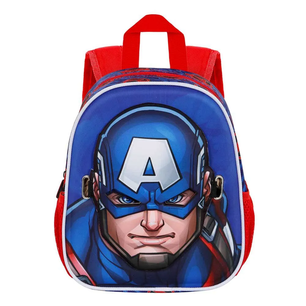Karactermania Mask Captain America First Ryggsekk, Blue