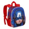 Karactermania Mask Captain America First Ryggsekk, Blue