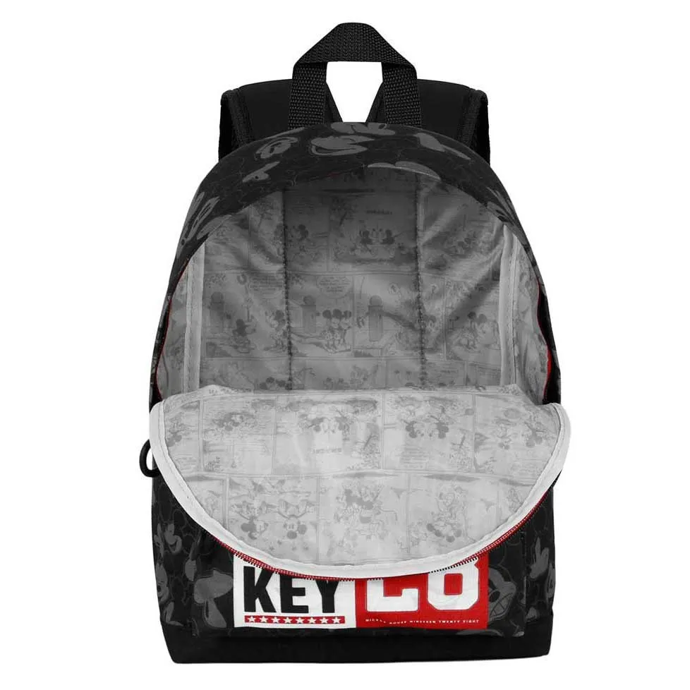 Karactermania Mickey Mouse Liten Hs Fan Year-ryggsekk 25x15x35 Cm, Multicolor