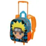 Karactermania Naruto Glad Liten 3d-ryggsekk Med Hjul, Blue