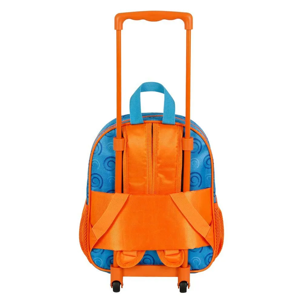 Karactermania Naruto Glad Liten 3d-ryggsekk Med Hjul, Blue Karactermania Naruto Glad Liten 3d-ryggsekk Med Hjul, Blue