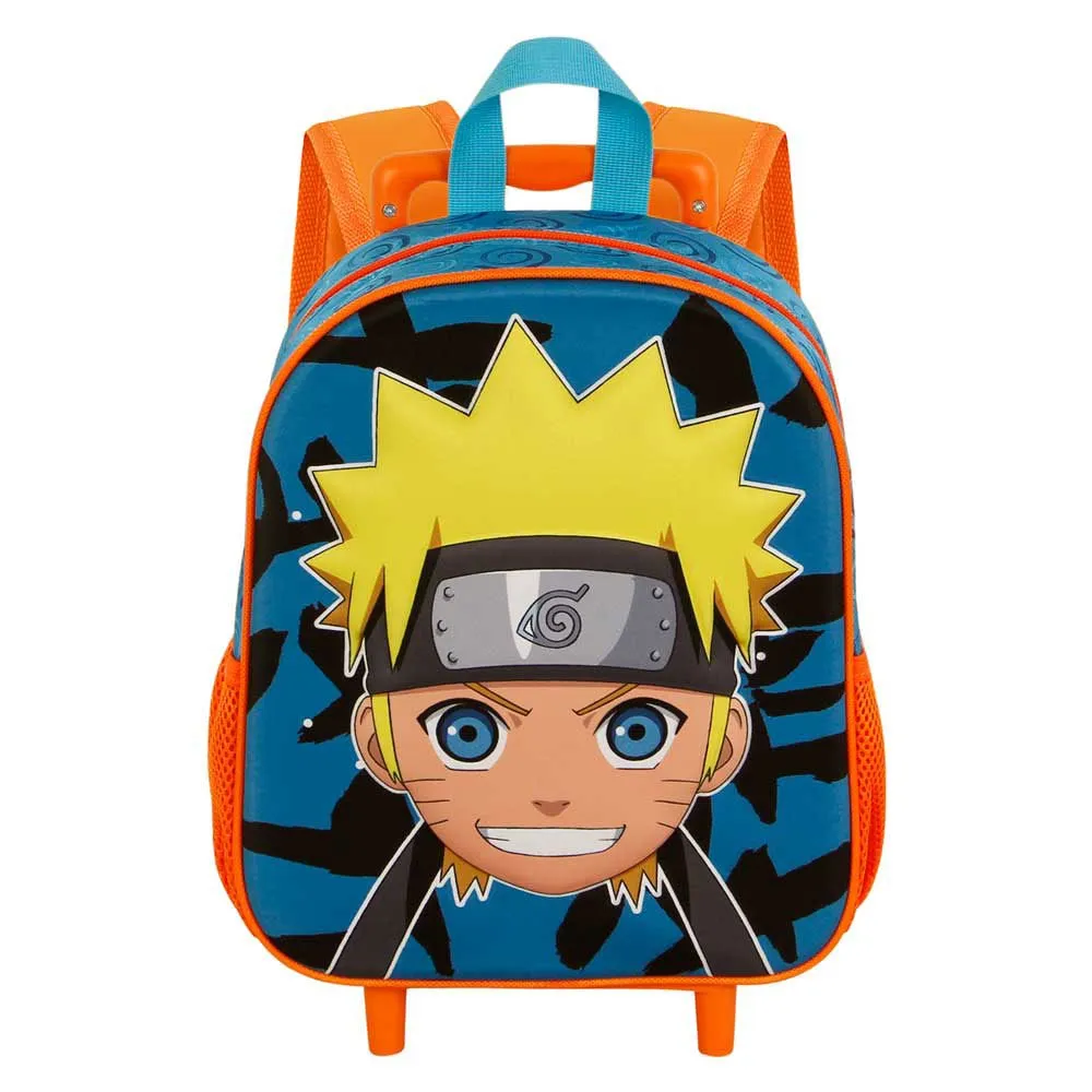 Karactermania Naruto Glad Liten 3d-ryggsekk Med Hjul, Blue Karactermania Naruto Glad Liten 3d-ryggsekk Med Hjul, Blue