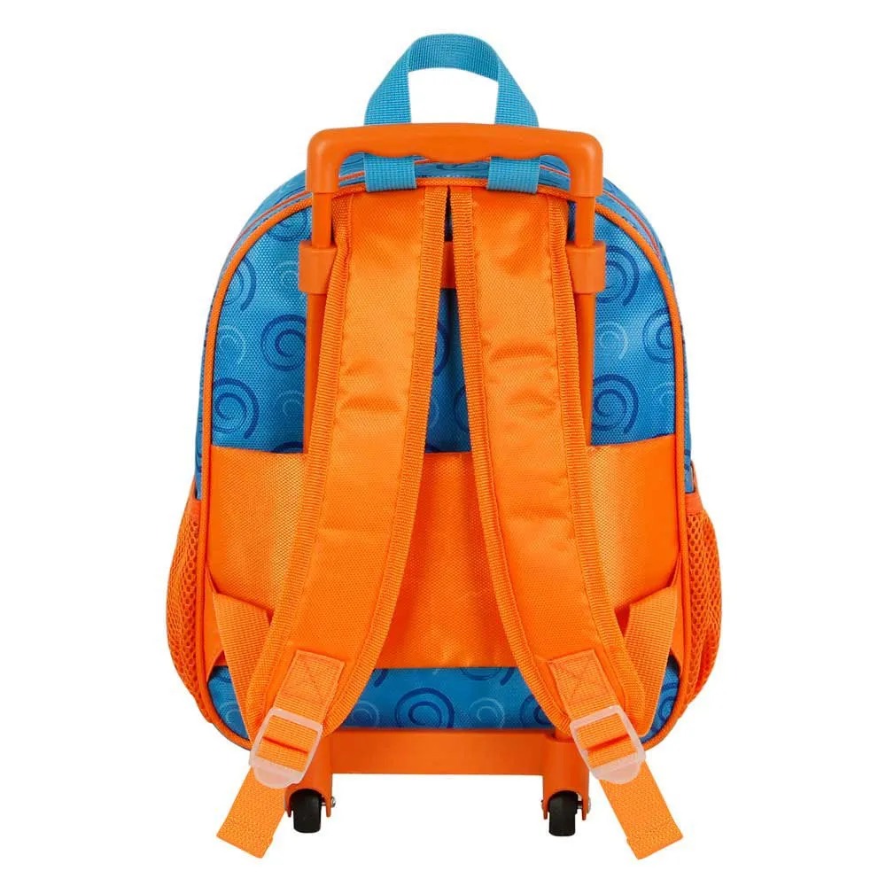 Karactermania Naruto Glad Liten 3d-ryggsekk Med Hjul, Blue Karactermania Naruto Glad Liten 3d-ryggsekk Med Hjul, Blue