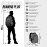 Karactermania Naruto Kanji Plus Running Ryggsekk, Black