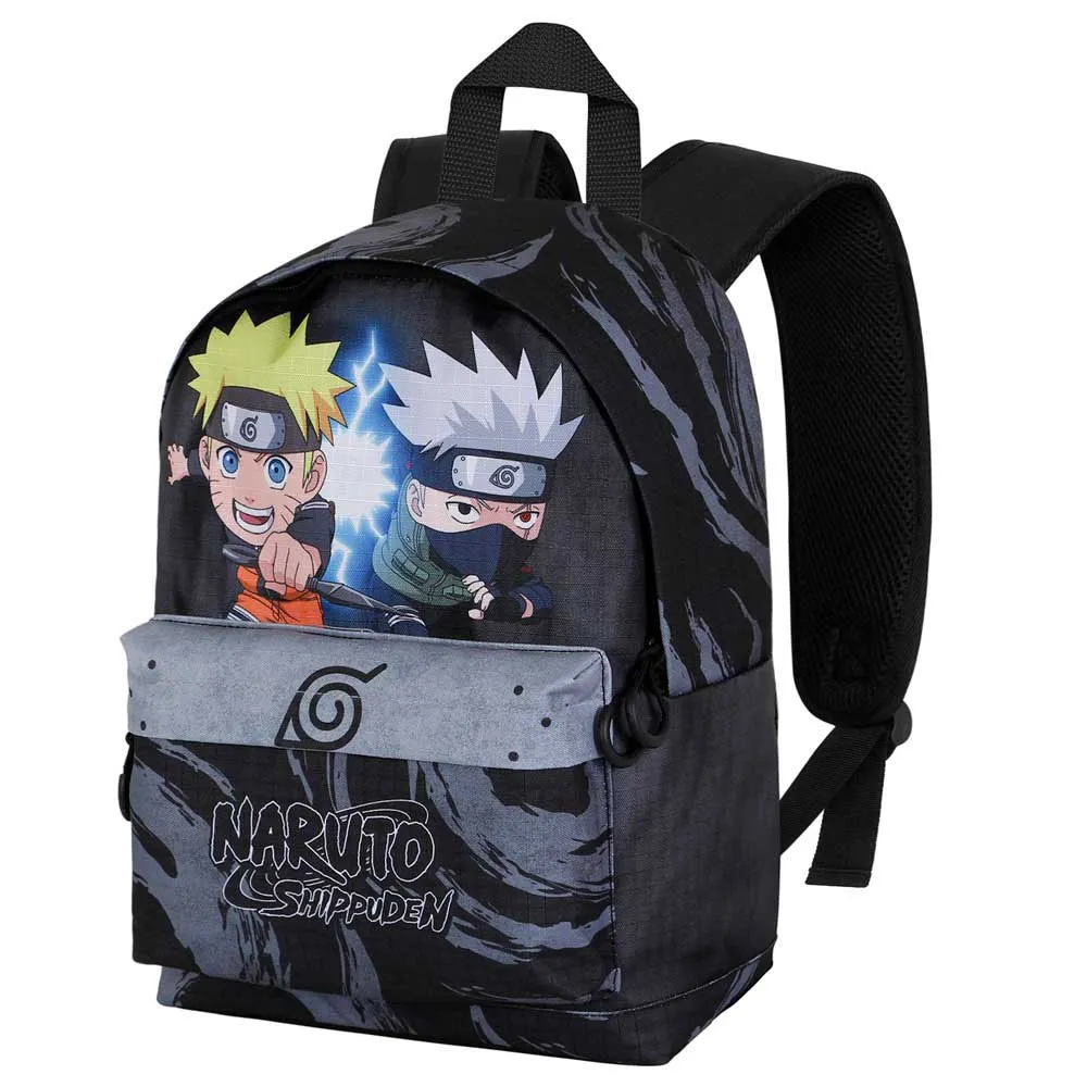 Karactermania Naruto Kid Small Fan Hs Ryggsekk, Grey