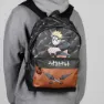 Karactermania Naruto Weapons Fan Hs 2.2 Ryggsekk, Black