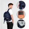 Karactermania Nasa Spaceship Mercury 40x20x25 Cm Ryggsekk, Dark blue