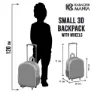 Karactermania One Piece Liten Sekk Med Hjul Til Ape, Blue