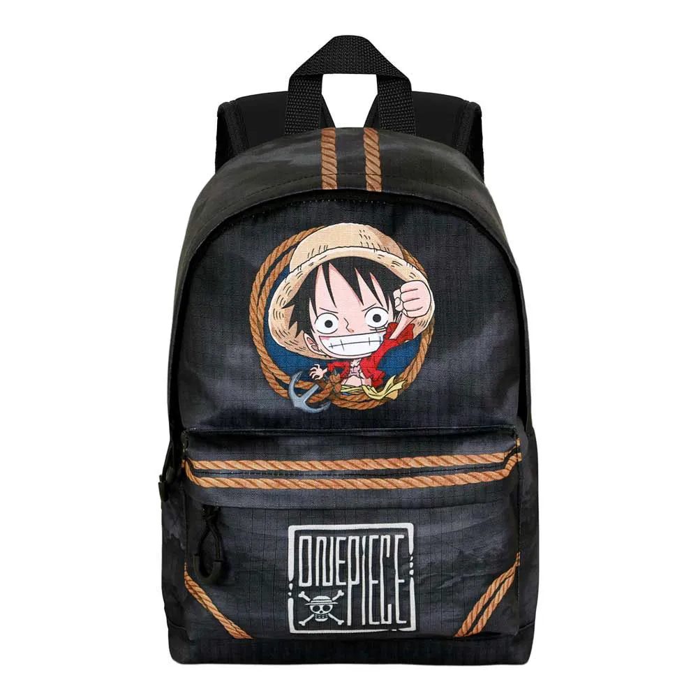 Karactermania One Piece Ropes Small Fan Hs Ryggsekk, Black Karactermania One Piece Ropes Small Fan Hs Ryggsekk, Black