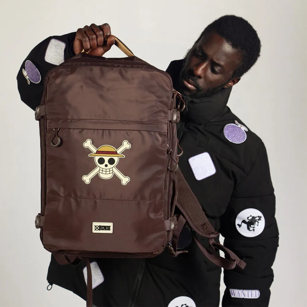 Karactermania One Piece Skull Large Mercury 47x23x33 Cm Ryggsekk, Brown Karactermania One Piece Skull Large Mercury 47x23x33 Cm Ryggsekk, Brown