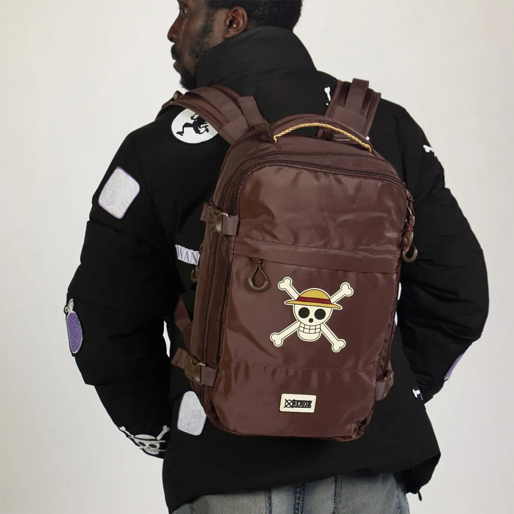 Karactermania One Piece Skull Mercury 40x20x25 Cm Ryggsekk, Brown Karactermania One Piece Skull Mercury 40x20x25 Cm Ryggsekk, Brown