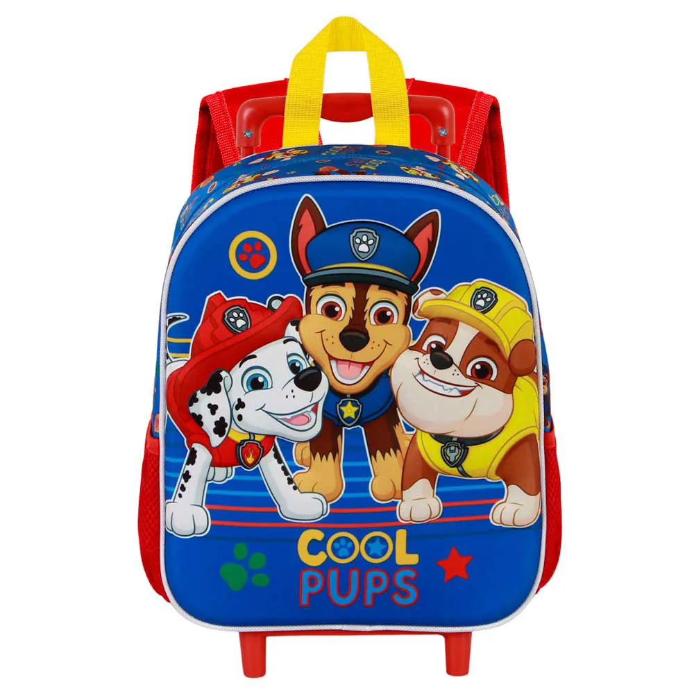Karactermania Paw Patrol Cool 3d Ryggsekk Med Hjul, Blue