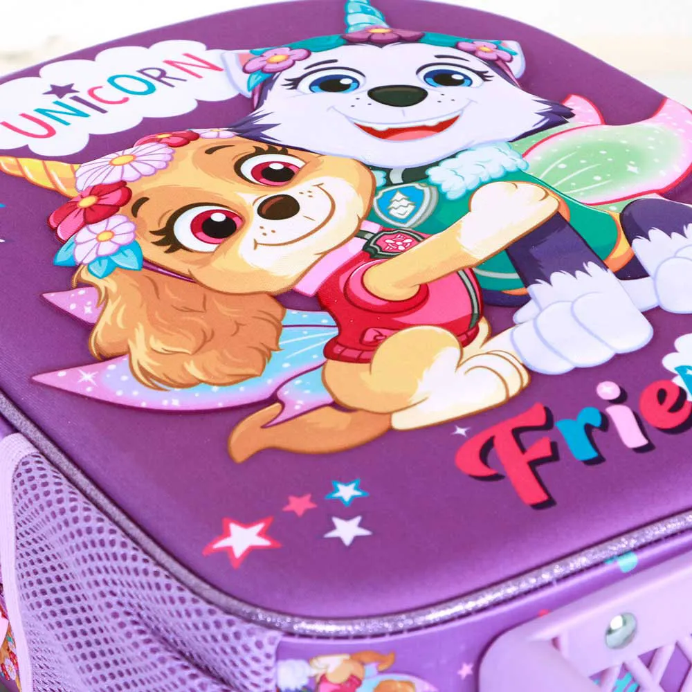 Karactermania Paw Patrol Magic 3d Ryggsekk Med Hjul, Lilac