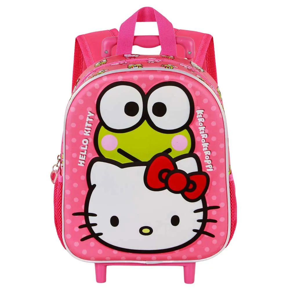 Karactermania Sanrio Hello Kitty Funny 3d Ryggsekk Med Hjul, Pink