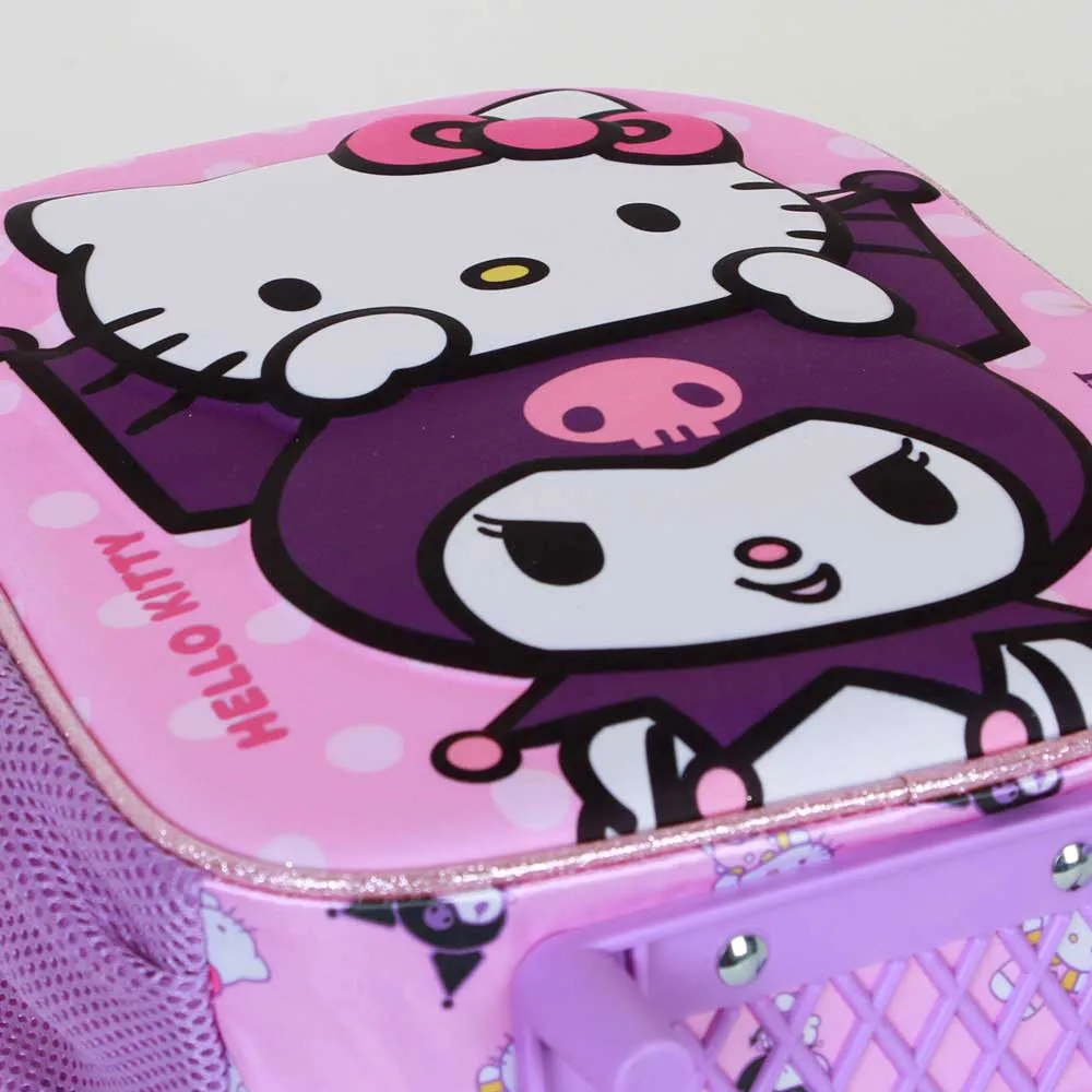 Karactermania Sanrio Hello Kitty Playful 3d Ryggsekk Med Hjul, Pink Karactermania Sanrio Hello Kitty Playful 3d Ryggsekk Med Hjul, Pink
