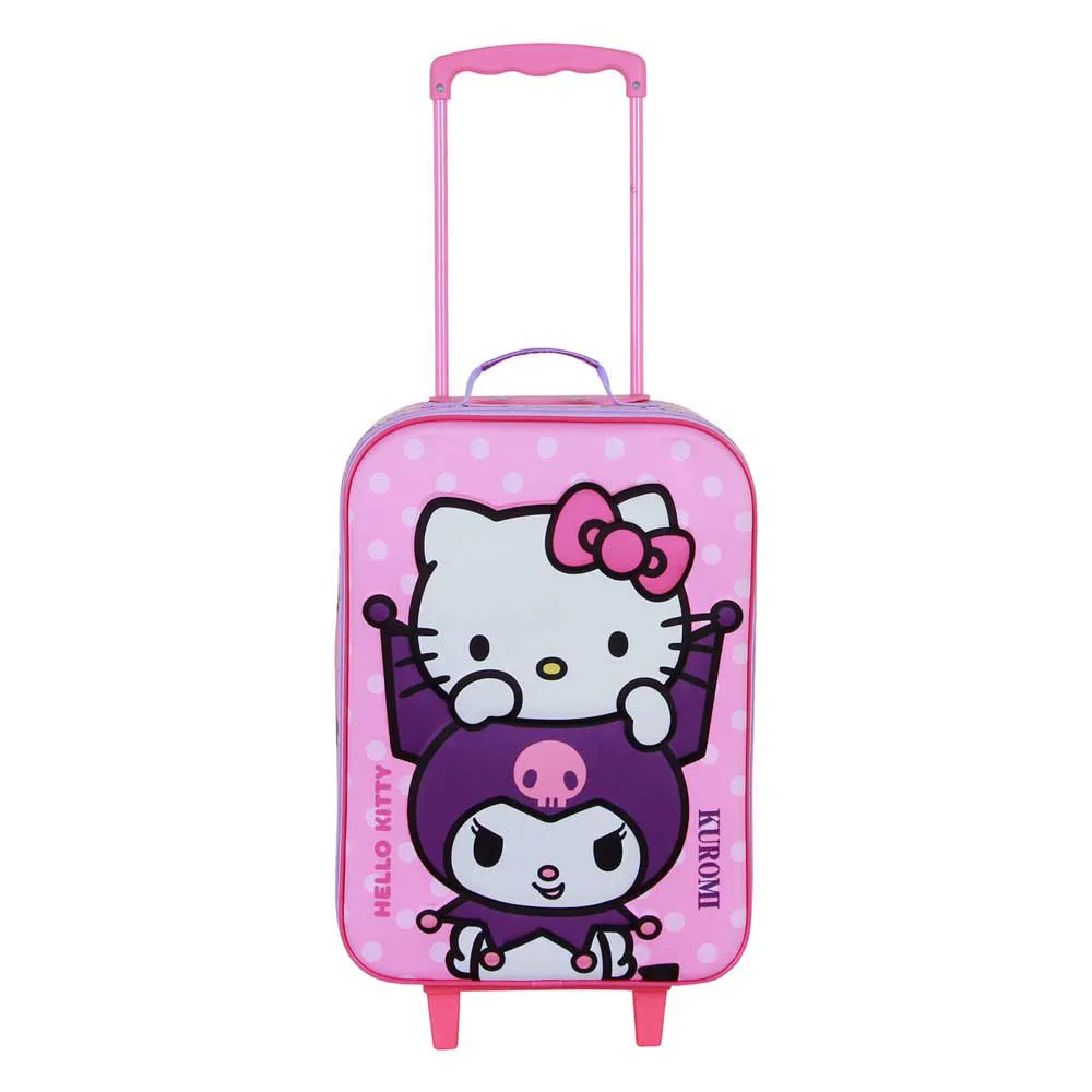 Karactermania Sanrio Hello Kitty Playful Soft 3d Trillekoffert, Pink