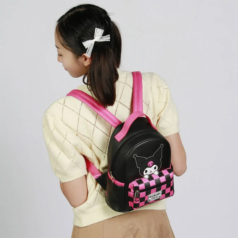 Karactermania Sanrio Kuromi Chess Small Heady Ryggsekk, Multicolor Karactermania Sanrio Kuromi Chess Small Heady Ryggsekk, Multicolor