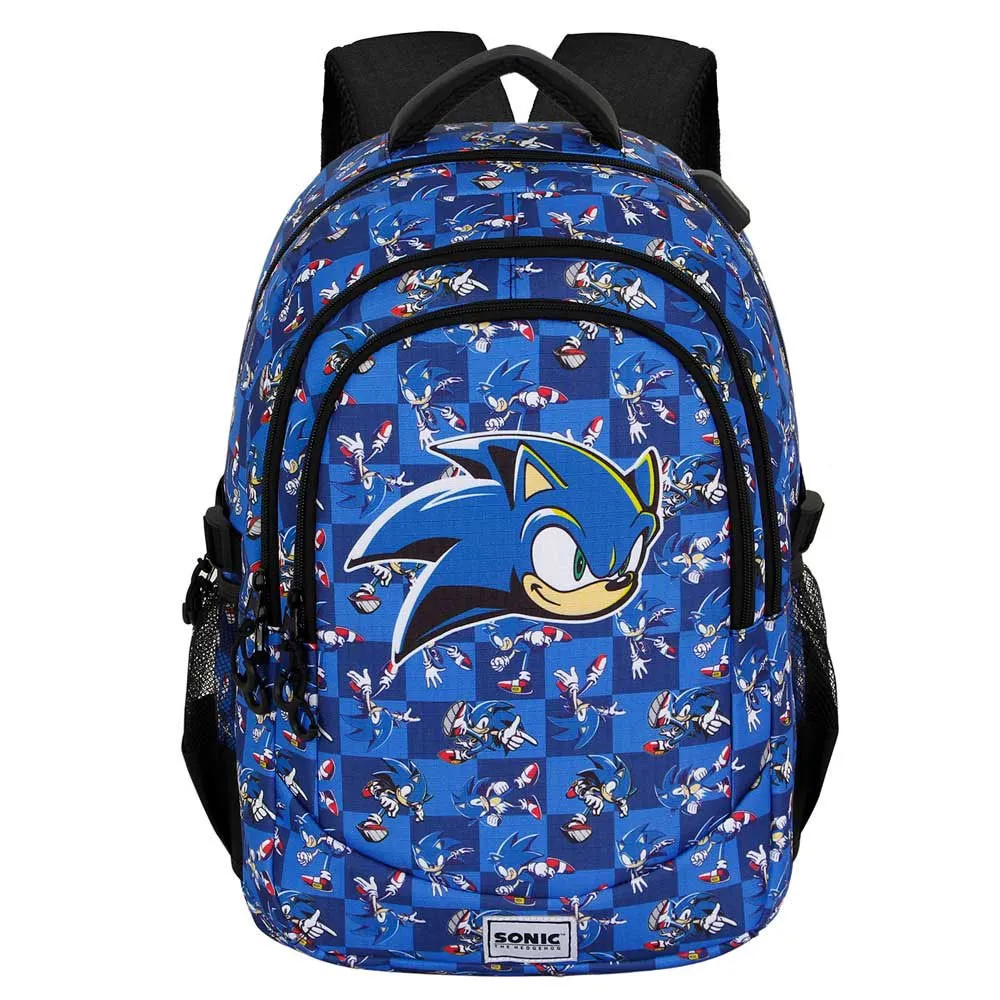 Karactermania Sonic The Hedgehog Sega Action Plus Running Ryggsekk, Blue