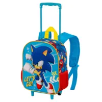 Karactermania Sonic The Hedgehog Sega Go 3d Ryggsekk Med Hjul Karactermania Sonic The Hedgehog Sega Go 3d Ryggsekk Med Hjul