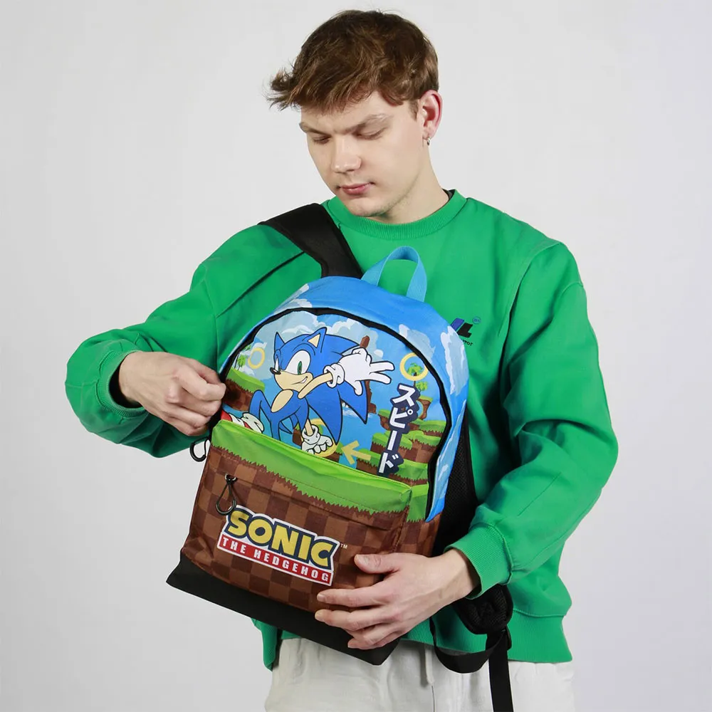 Karactermania Sonic The Hedgehog Sega Greenhill Ryggsekk, Multicolor Karactermania Sonic The Hedgehog Sega Greenhill Ryggsekk, Multicolor