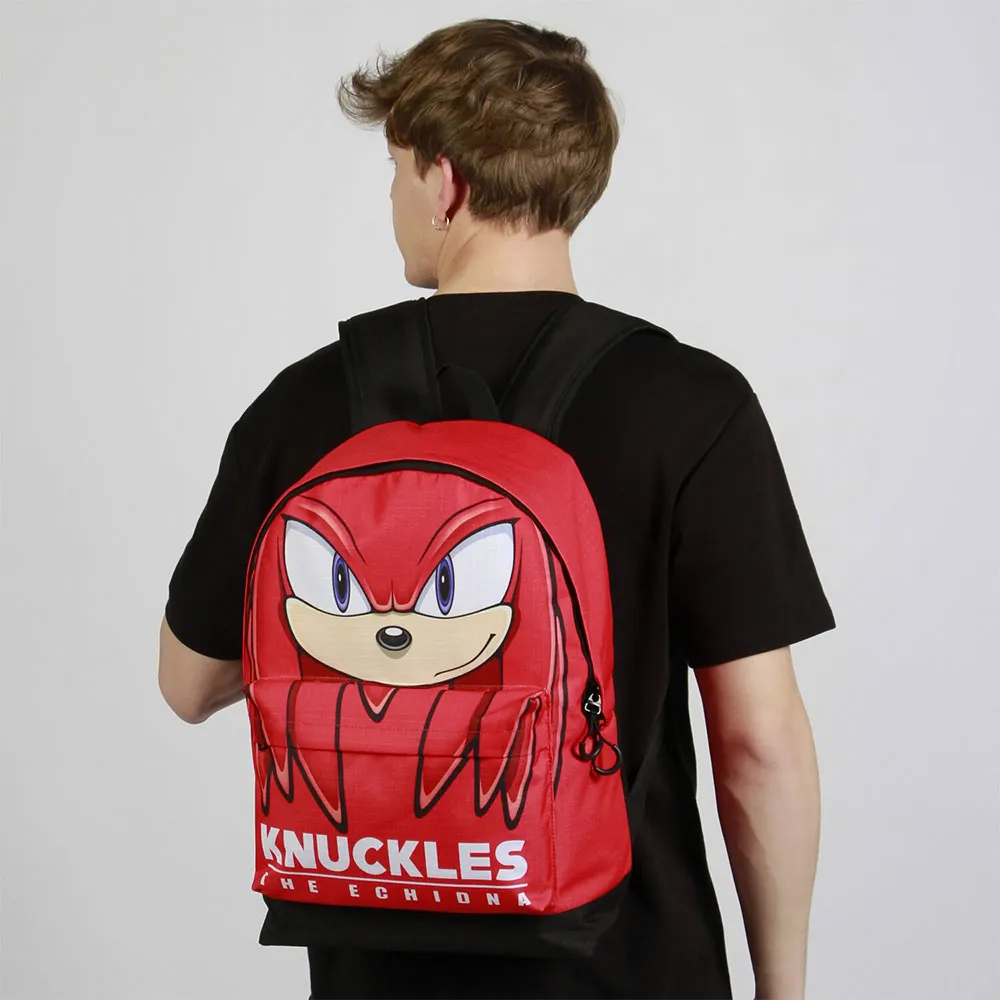 Karactermania Sonic The Hedgehog Sega Knuckles Sight Fan Hs 2.2 Ryggsekk, Red Karactermania Sonic The Hedgehog Sega Knuckles Sight Fan Hs 2.2 Ryggsekk, Red