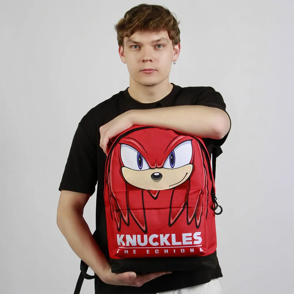 Karactermania Sonic The Hedgehog Sega Knuckles Sight Fan Hs 2.2 Ryggsekk, Red Karactermania Sonic The Hedgehog Sega Knuckles Sight Fan Hs 2.2 Ryggsekk, Red