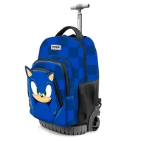 Karactermania Sonic The Hedgehog Sega Sight Fan Gts Ryggsekk Med Hjul