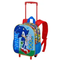 Karactermania Sonic The Hedgehog Sega Unstoppable 3d Ryggsekk Med Hjul Karactermania Sonic The Hedgehog Sega Unstoppable 3d Ryggsekk Med Hjul