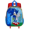 Karactermania Sonic The Hedgehog Sega Unstoppable 3d Ryggsekk Med Hjul, Blue