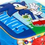 Karactermania Sonic The Hedgehog Sega Unstoppable 3d Ryggsekk Med Hjul, Blue