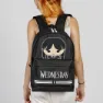 Karactermania Wednesday Cute Fan Hs 2.2 Ryggsekk, Grey
