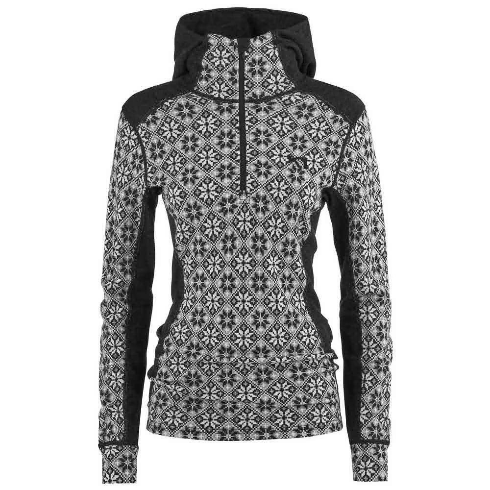 Kari Traa Rose Hetteskjorte, Black, L Kari Traa Rose Hetteskjorte, Black, L