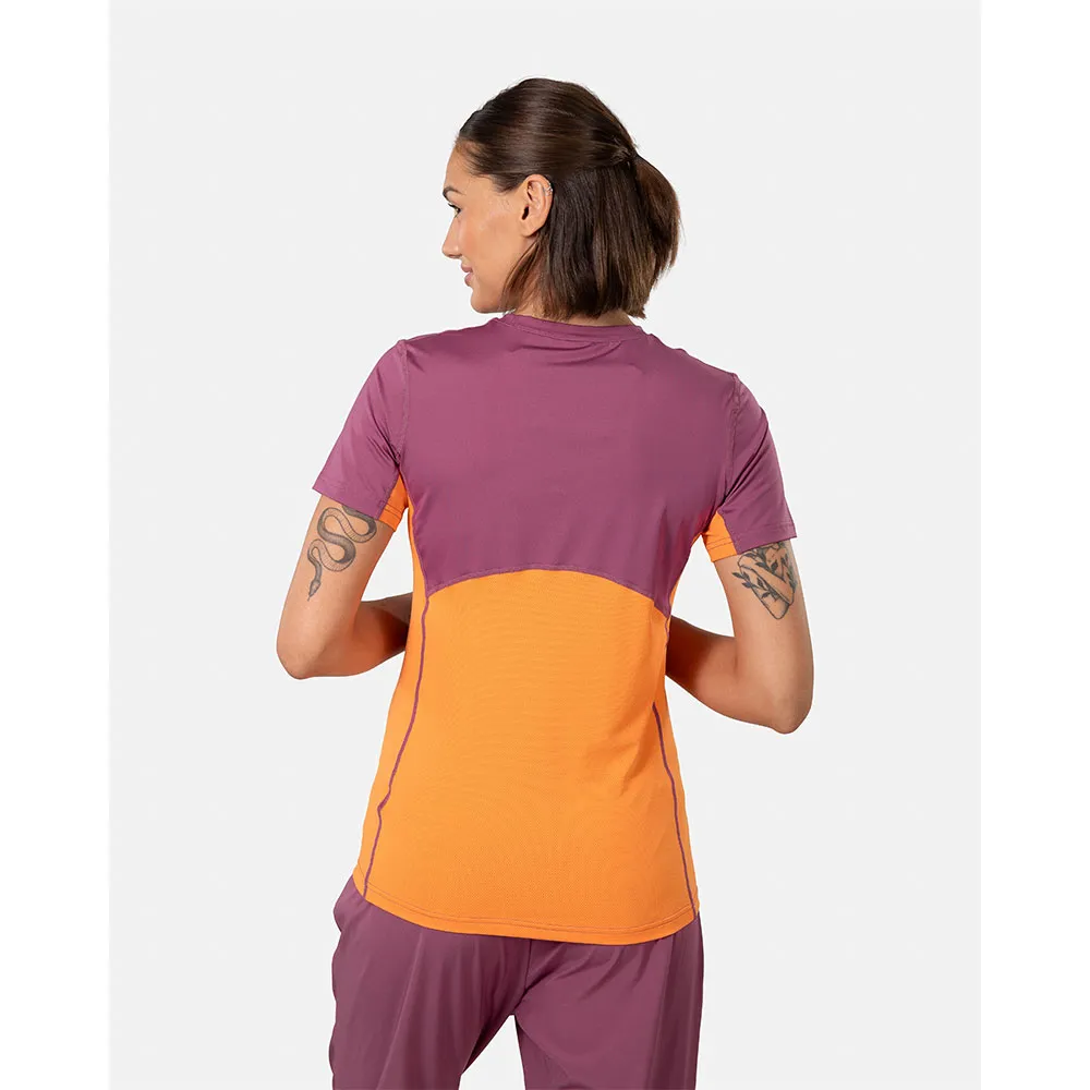 Kari Traa Tilda Kortarmet T-skjorte, Plum