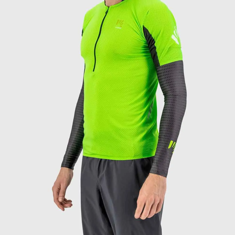 Karpos Lavaredo Plus Armvarmere, Black / green fluo