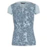 Karpos Low Print Kortarmet T-skjorte, Aquamarine / spring lake