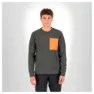 Woodland gray / vibrant orange