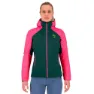 Jungle green / fandango pink