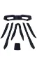 Kask Protone Internal Spare Pad, Black