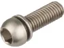 KCNC Flaschenhalter Schraube Titan, Grå, 5 x 15.5mm