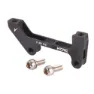 KCNC Is160 Pm203 Apis3 Skivebremsekaliperadapter, Black, One Size
