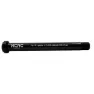 KCNC Kqr08 Al6061 Rockshox Gjennomgående Aksel Foran, Black, 15 x 100mm