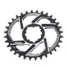 KCNC Mtb Oval Dm Sram 3 Mm Offset Kjettingring, Black, 30t
