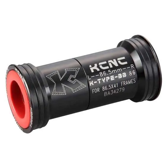 KCNC Press Fit Bb86 24/25 Mm Kranklagerkopper, Black, 86.5mm KCNC Press Fit Bb86 24/25 Mm Kranklagerkopper, Black, 86.5mm